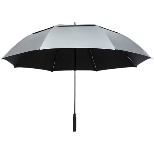 Extra large golf parasol, sun umbrella, anti-UV double-layer long handle umbrella, straight large umbrella, household large size