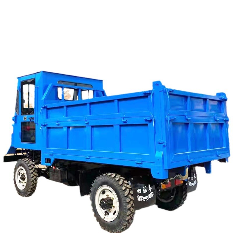 Cuatro a diferencia de cuatro tracción vehículo agrícola camión de ingeniería de volcado diesel correa de excavación con grúa de montaña con camión de transporte rey