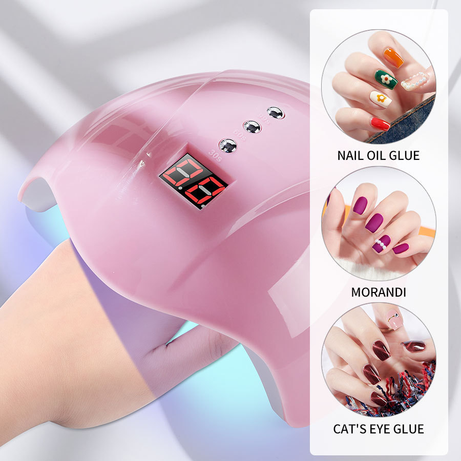 Lámpara de uñas máquina de fototerapia 36wled esmalte de uñas pegamento lámpara de cocción UV lámpara de curado lámpara de fototerapia de secado rápido máquina de belleza de uñas