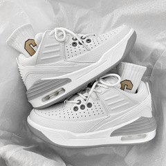 氣墊運動鞋女2023新款秋季ins小白鞋情侶厚底增高春秋休閒跑步鞋