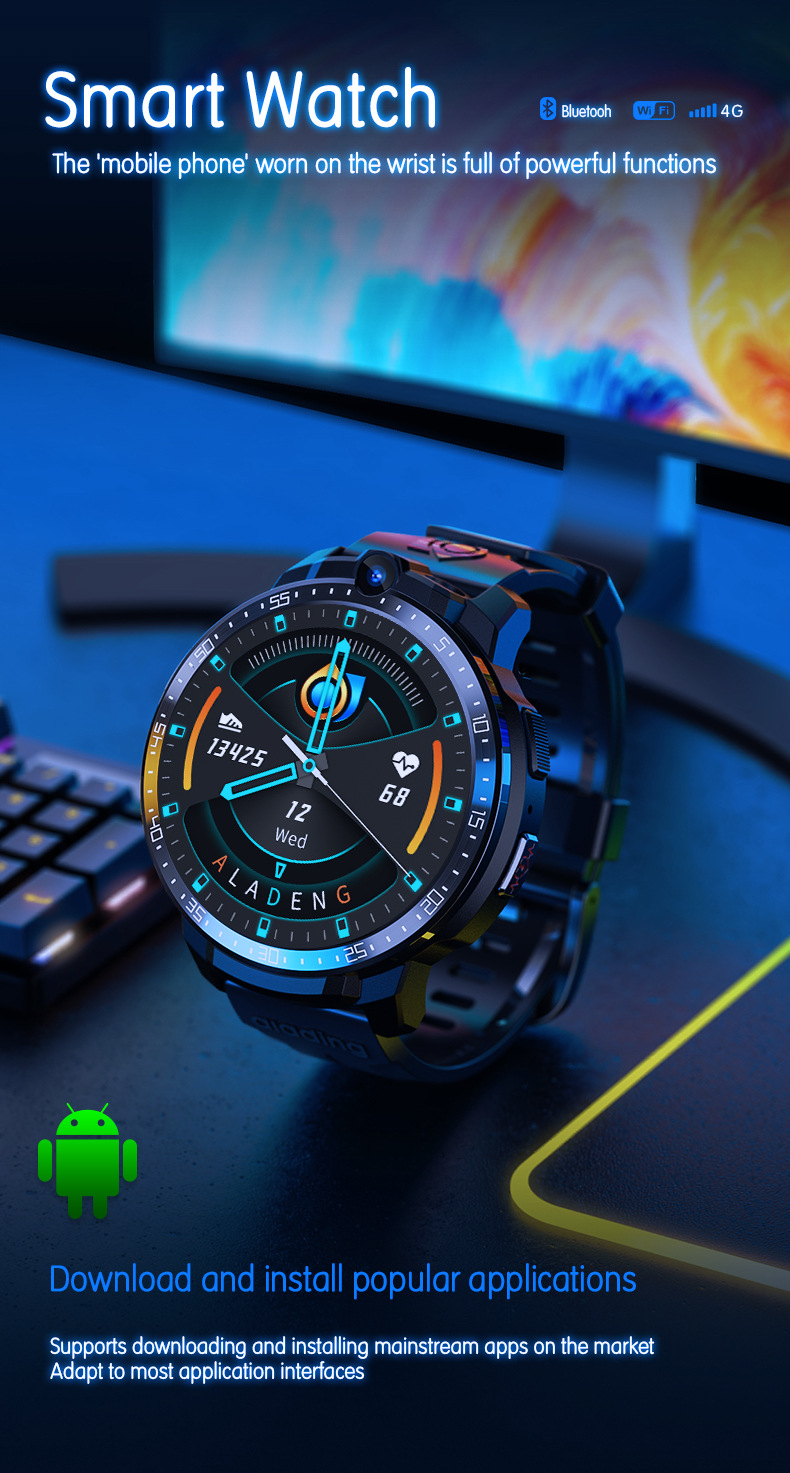 4g Smartwatch With Gps Positioning And Video Call For Adults_voghion.com
