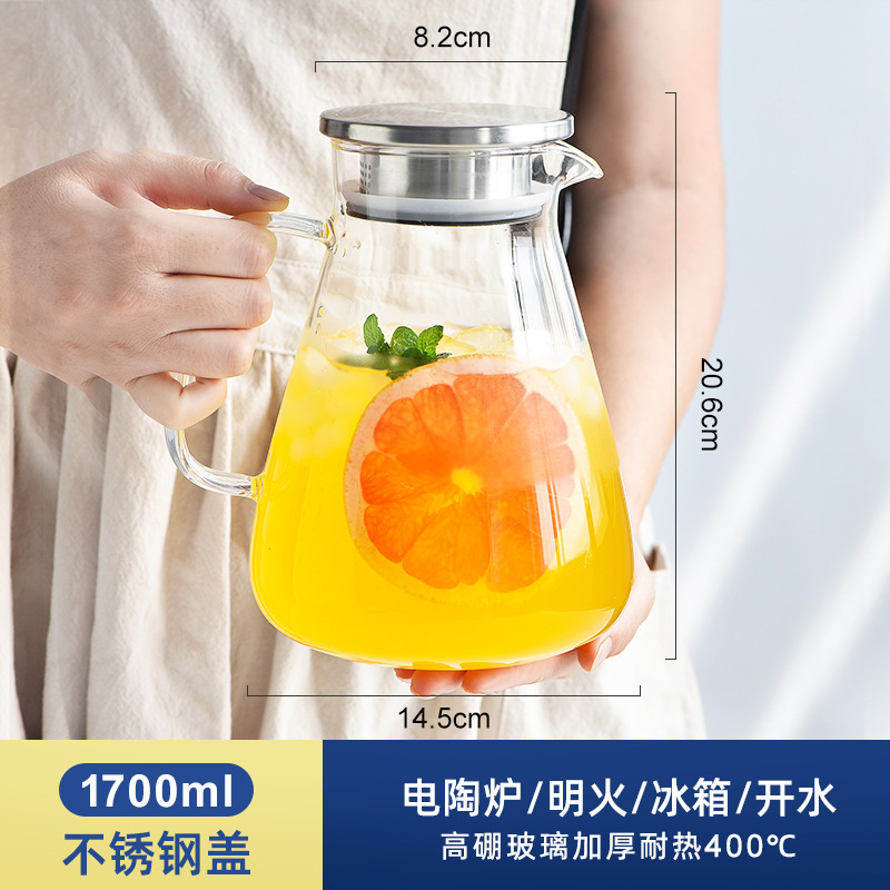 두두냄비 1개 1.7L [내열성 모델 냉온차 200℃】