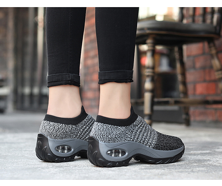 Damen-Sportschuhe, Arbeitsschuhe, Turnschuhe, Gummisohle, rutschfest, leichtes Schuhwerk_voghion.com