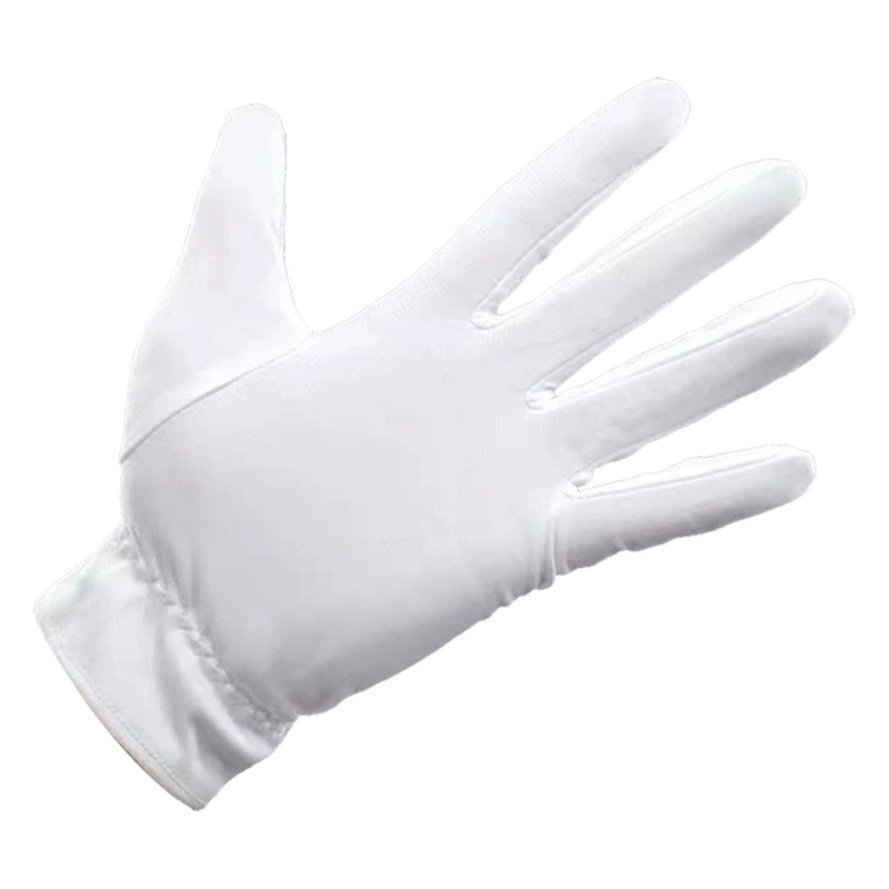Производители поставляют перчатки из тонкого волокна, электронные салфетки, рабочие перчатки, этикет, ювелирные изделия, специальные белые перчатки без пыли