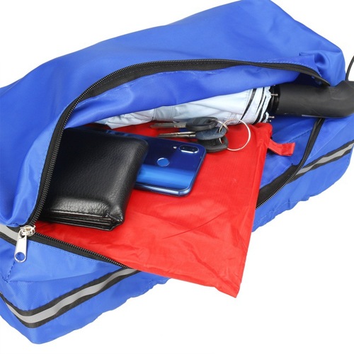 Specialized Waterproof Bag for Electric Scooter Rear Battery Box, Dual-Layer Tool Tail Bag, Waterproof Rain Cover Storage Bag