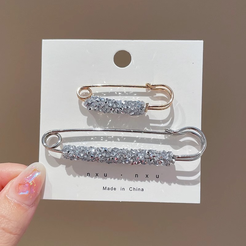 Collar anti-dispersión broche botón de cintura artefacto pin de cintura para cambiar el diamante accesorios cintura cintura perforación fija ropa de atadura