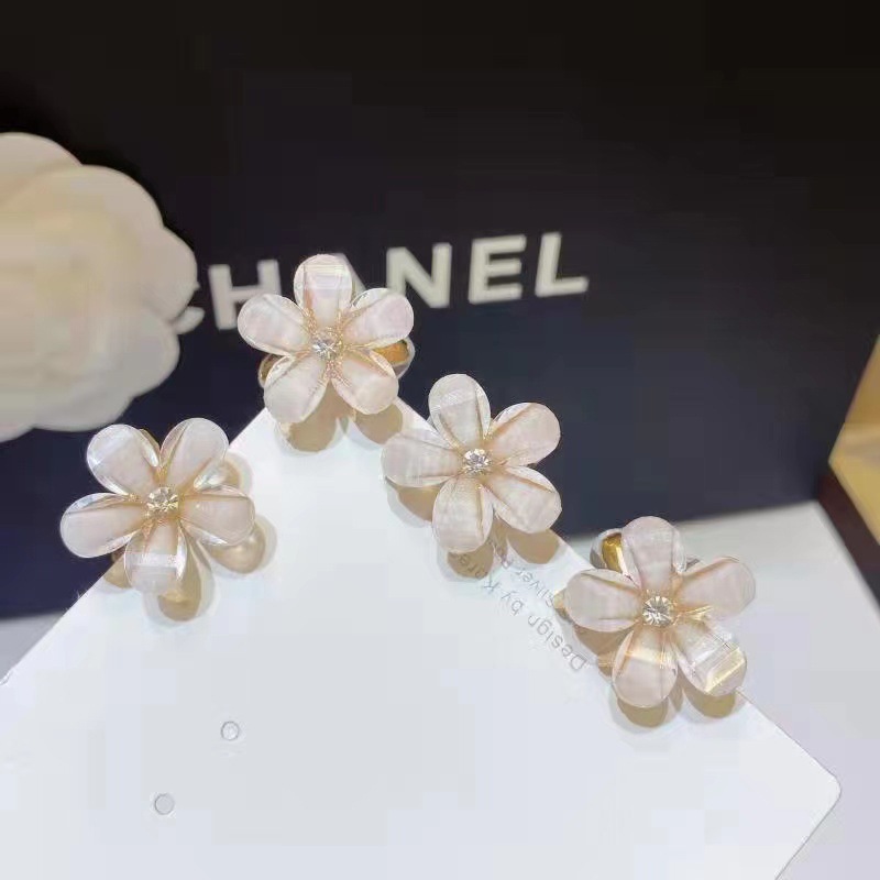 A principios de la primavera Flor de hadas pequeño clip horquilla lateral chica clip pequeño clip de tiburón clip accesorios para el cabello tocado joyería floral