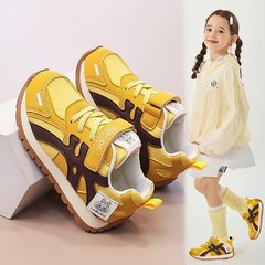 儿童运动鞋2025秋季新款网面透气女童休闲鞋软底时尚男童跑步鞋