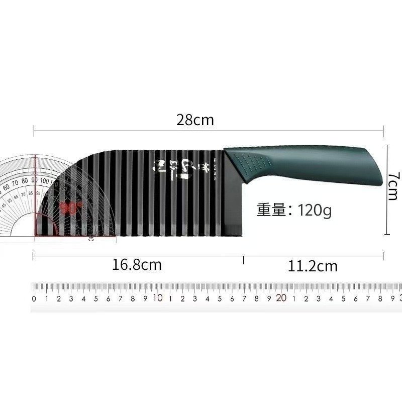 304狼牙土豆刀多功能商用波浪刀家用波纹刀切菜神器琅琊土豆刀具|undefined