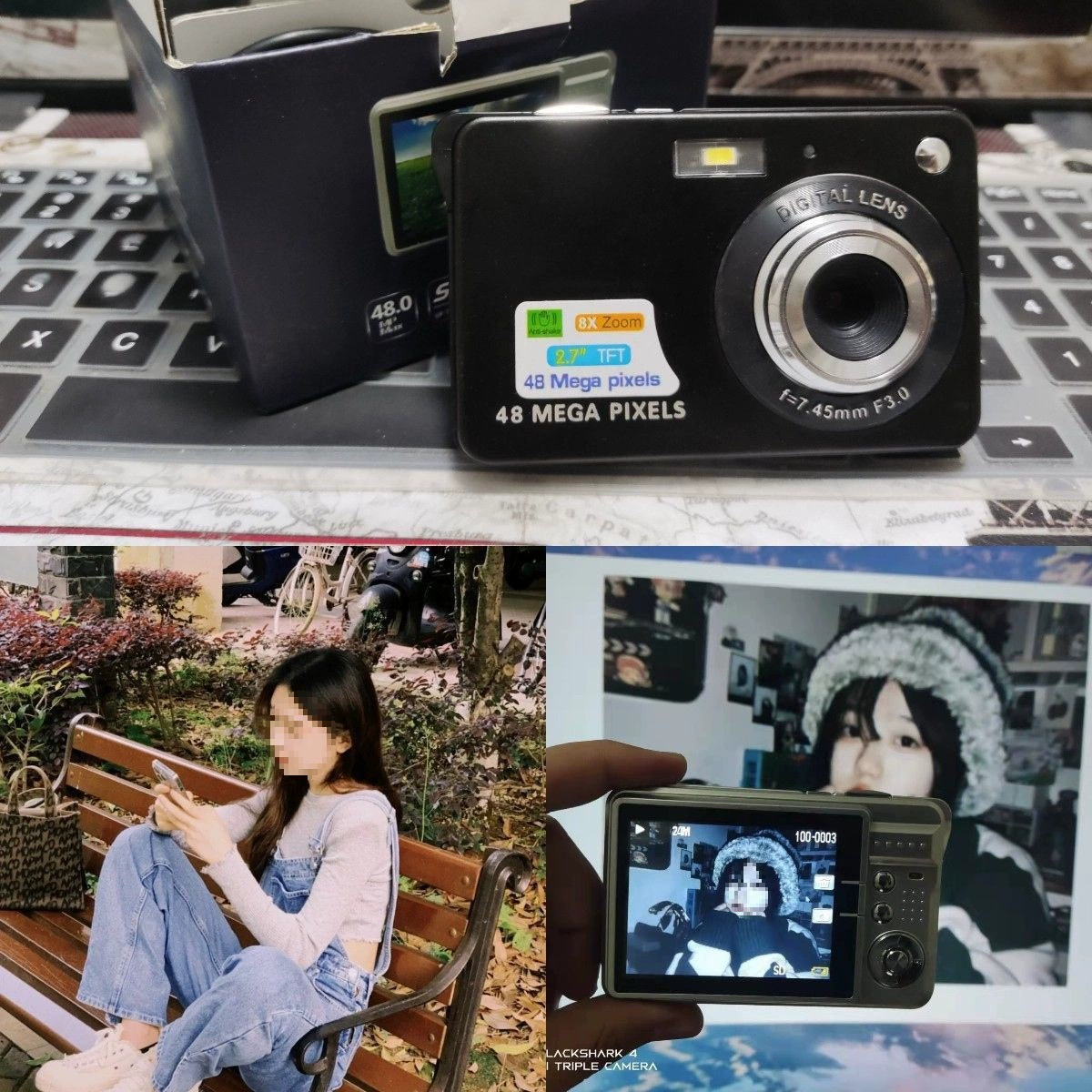 Камера с 4K для кампуса мини-HD высокого пикселя маленькая студенческая вечеринка входного уровня CCD карта карманная машина