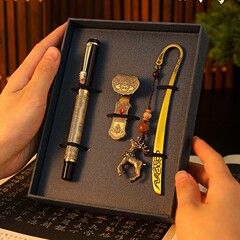 书签笔U盘套装礼盒文创礼物伴手礼实用送老师学生纪念商务小礼品