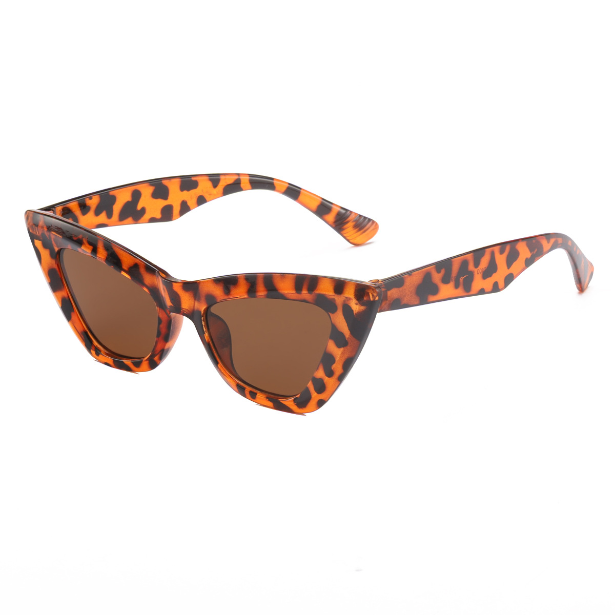 2022 nuevo ojo de gato gafas de sol de color caramelo ins poco Libro Rojo gafas de sol de las mujeres de moda retro europeo y americano gafas 97103