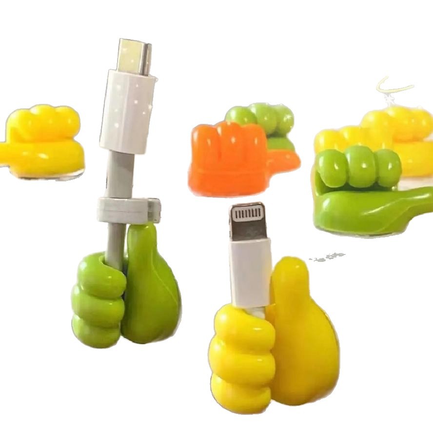 Creativo gancho de pulgar multifuncional fijador de cable eléctrico fuerte sin marcas de agujeros pegado gancho adhesivo almacenamiento image 6