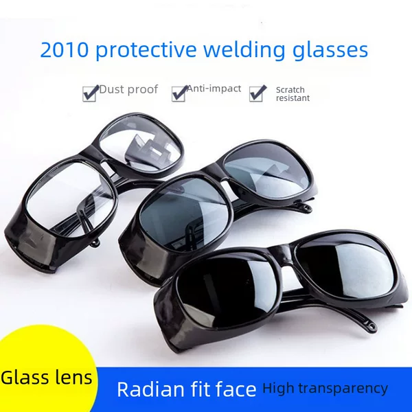 [Factory] 2010 Welding Glasses Protective Glasses Shock-proof Goggles Welder Welding Dust-proof Glasses Goggles