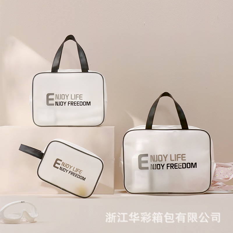 Bolsa de natación húmeda y seca separación portátil de gran capacidad bolsa impermeable Portátil Baño gimnasio almacenamiento bolsa fábrica al por mayor