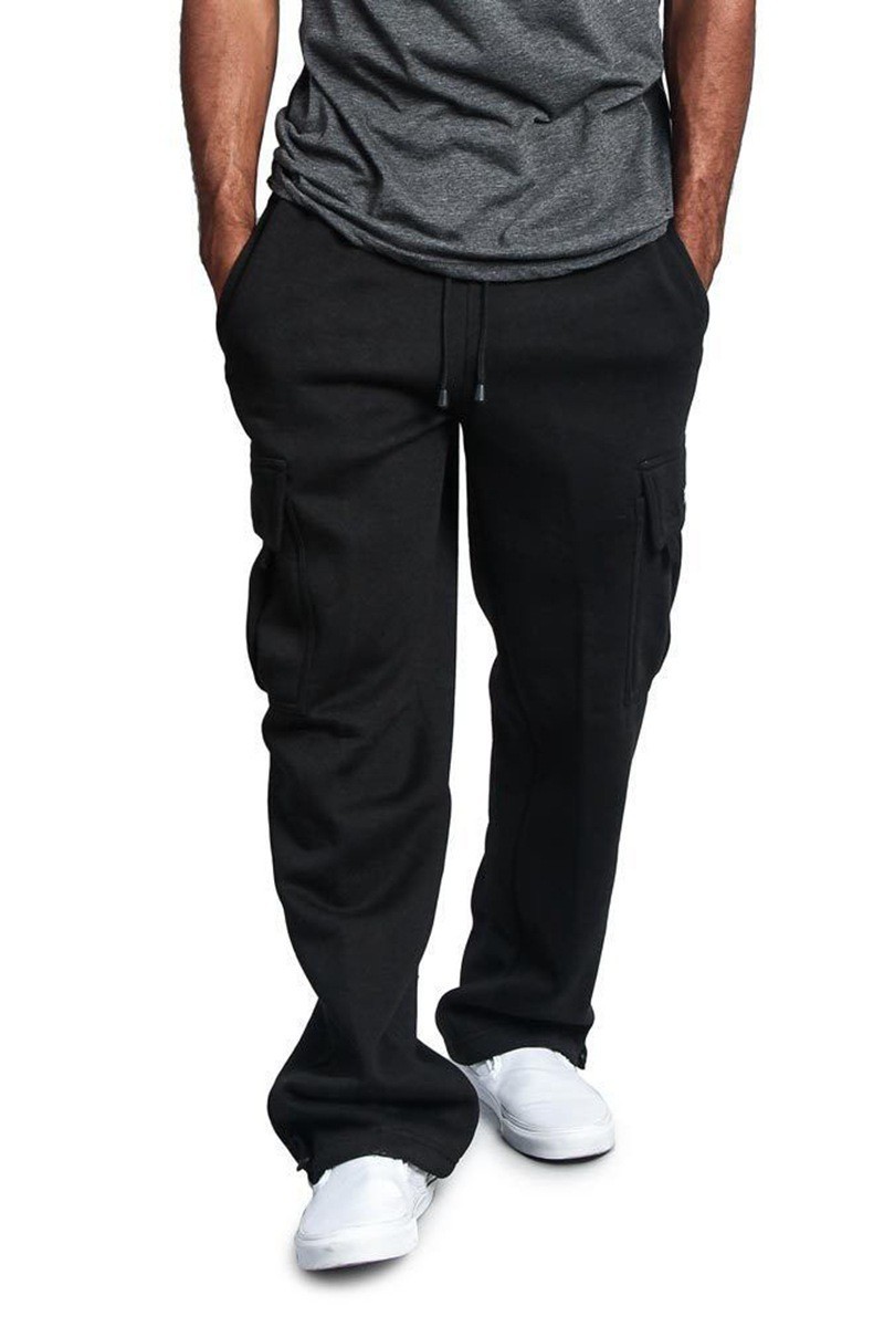 Nuevos pantalones de trabajo de bolsillo europeo y americano de moda de alta calle europeas y americanas retro ocio pantalones de pañuelo para hombre