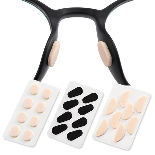 Eyeglasses nose pads patch nasal bridge pressure relief anti-pressure trace sponge pad board eyeglasses adhesive ultra soft heightening nose pads 