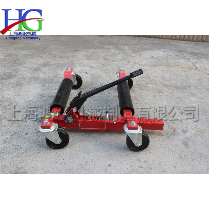 手动液压叉车移车器 汽车展厅车辆移车器 小型物业小区挪车器