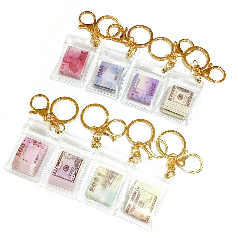Small creative keychain, commemorative pendant