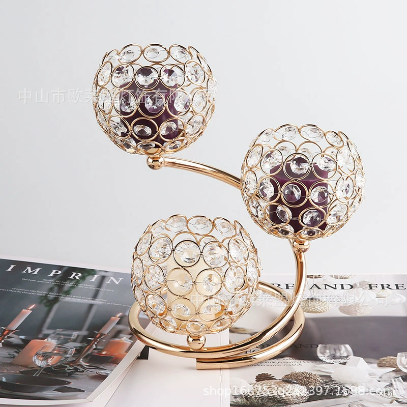 Трансграничный подсвечник с подсвечником из амазонки в европейском стиле металлический креативный подсвечник для свадебных украшений