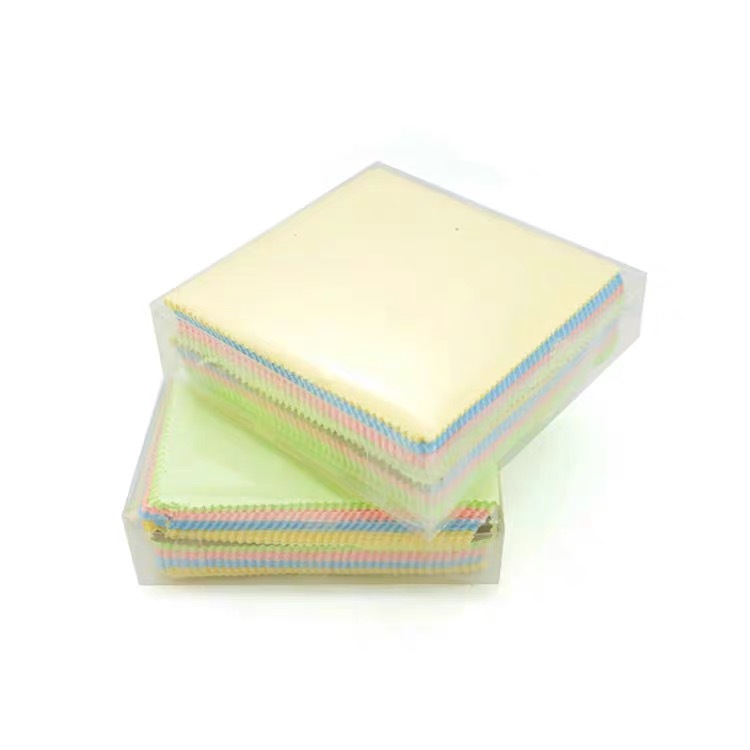 Wholesale glasses cloth, fashionable special light fiber multi-color cloth, sunglasses, mirror soft cloth, cleaning cloth, glasses accessories