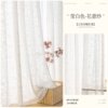 Floral yarn - bright white