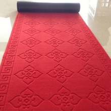 结婚红地毯地垫门垫厨房走廊楼梯台阶新中式进门地毯入户入户门