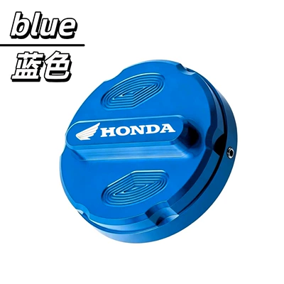 Motosiklet ləvazimatları və aksesuarları | Pcx160 Fuxia 350 Modified - gas-tank-cap-honda-blue