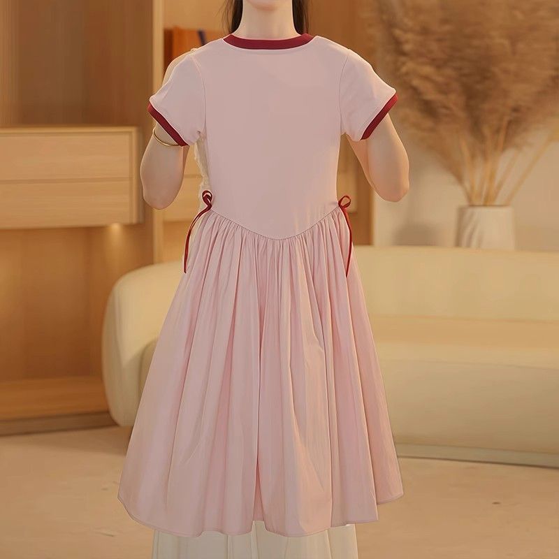 Girls' Dresses Summer 2025 New Style Children's Vest Dresses Summer Dresses for Middle and Large Children Beautiful Princess Dresses