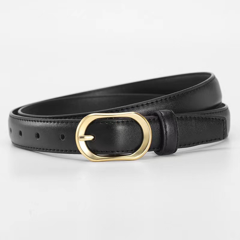 Arco de Triunfo cinturón de las mujeres nuevos pantalones vaqueros con cinturón de cuero genuino de las mujeres de moda todo partido decorativo de las mujeres de piel de vaca