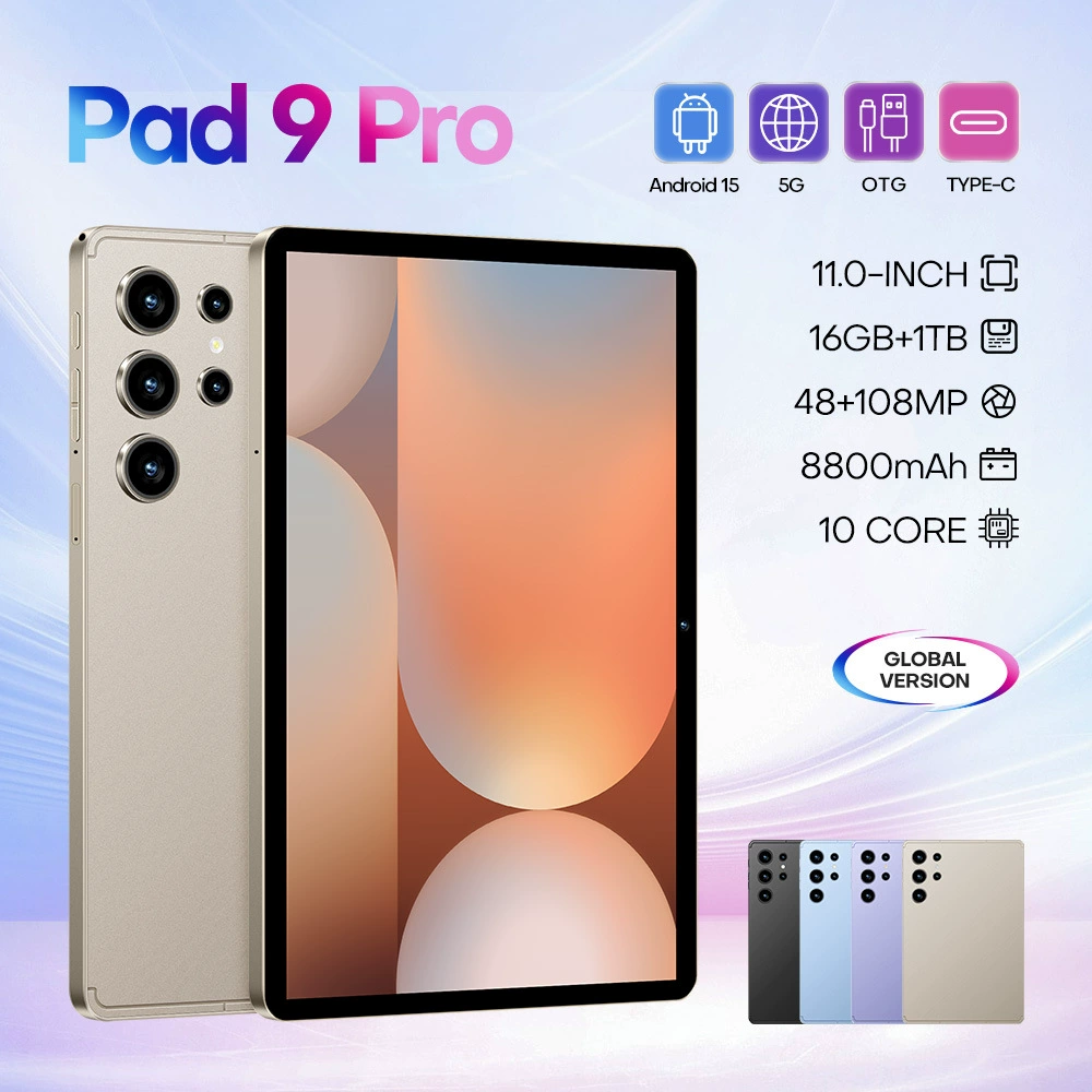 Новый планшет Pad 9 Pro 10-дюймовый 16+1Т онлайн-обучение планшет напрямую с завода