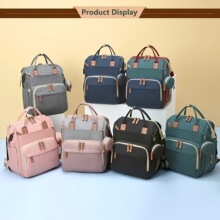 V 33973 Large Capacity Multi Compartment Mom Backpack �๦��