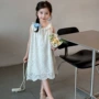 无袖儿童夏款女孩公主裙