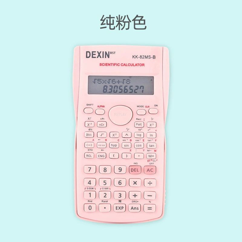 82MS Candy Color Calculator Student Multifunctional Function Computer Exam Portable Scientific Calculator Manufacturer