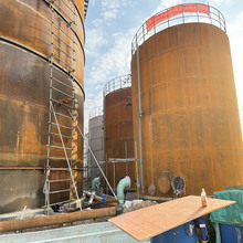 500立方植物油储油罐 可全国现场施工 大型油库立式大豆油油罐