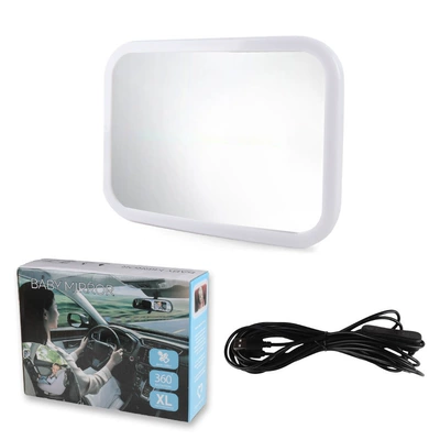 Reverse Baby Sight Mirror, Car – Other Automotive Interior Supplies - soft-light-led-lamp-2518cm