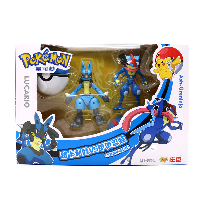 Figura de Juguete de Pikachu Transformable de Pokémon de Johnson & Johnson, Muñeco de Peluche, Adorno, Modelo de Gengar