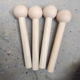 实木洞洞板配件火柴棍旗杆棒卡通玩具乐器敲打棒毛绒按摩锤大小球