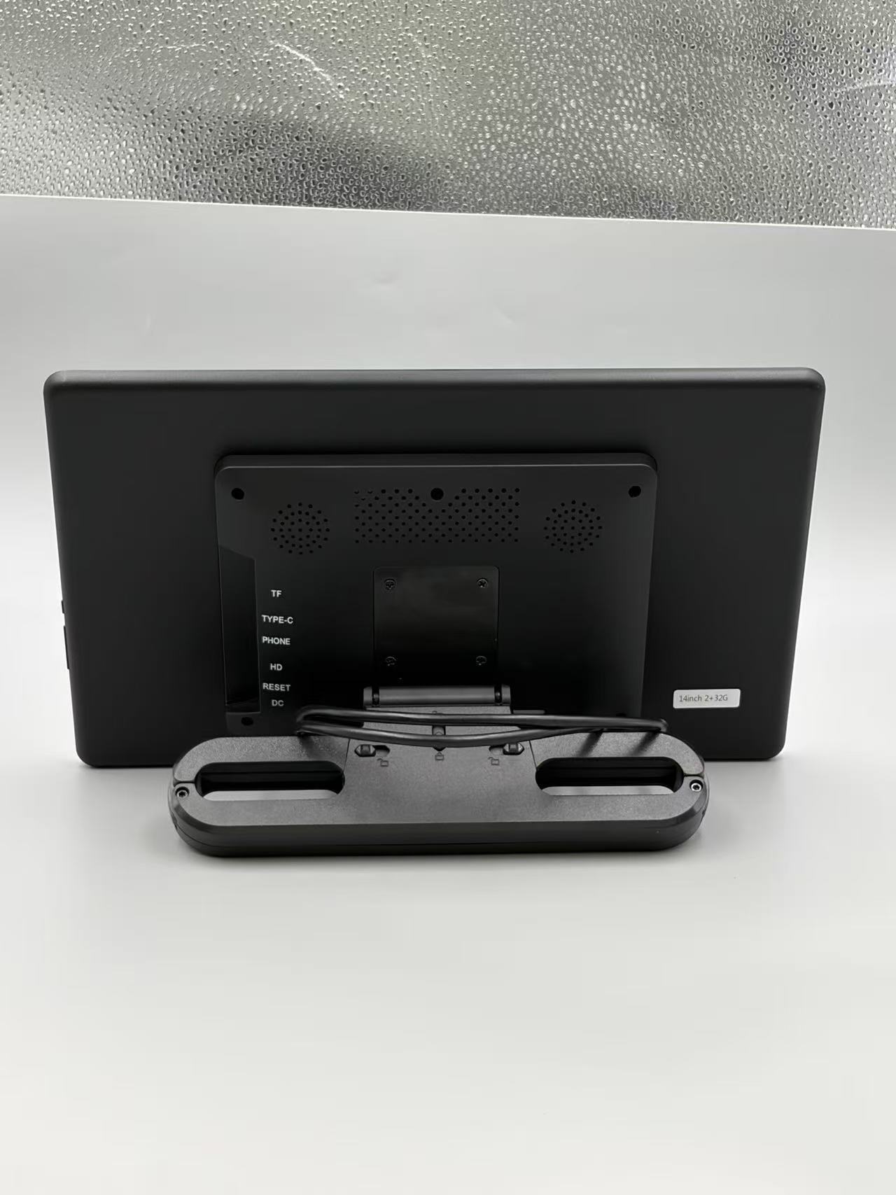New Model 14inch External Headrest Monitor 14inch Headrest Android Monitor Fully Integrated Android Car Monitor