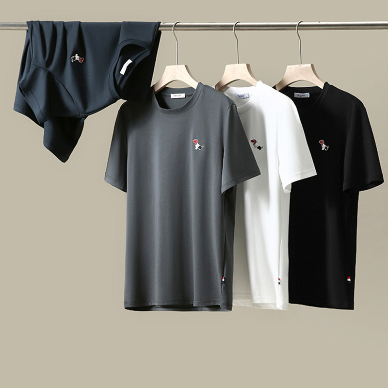 So comfortable it's incomparable! Moisture-wicking and quick-drying! Foreign trade men's spring-summer soft, skin-friendly, breathable casual short-sleeve T-shirt So comfortable it's incomparable! Moisture-wicking and quick-drying! Foreign trade men's spring-summer soft, skin-friendly, breathable casual short-sleeve T-shirt