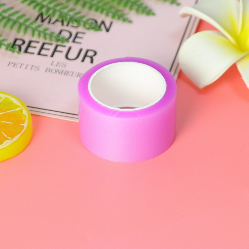 Nano cinta pellizco música burbuja que sopla descompresión bricolaje hecho a mano hueco hecho en casa Bola de agua adhesivo de alta costura adhesivo de doble cara