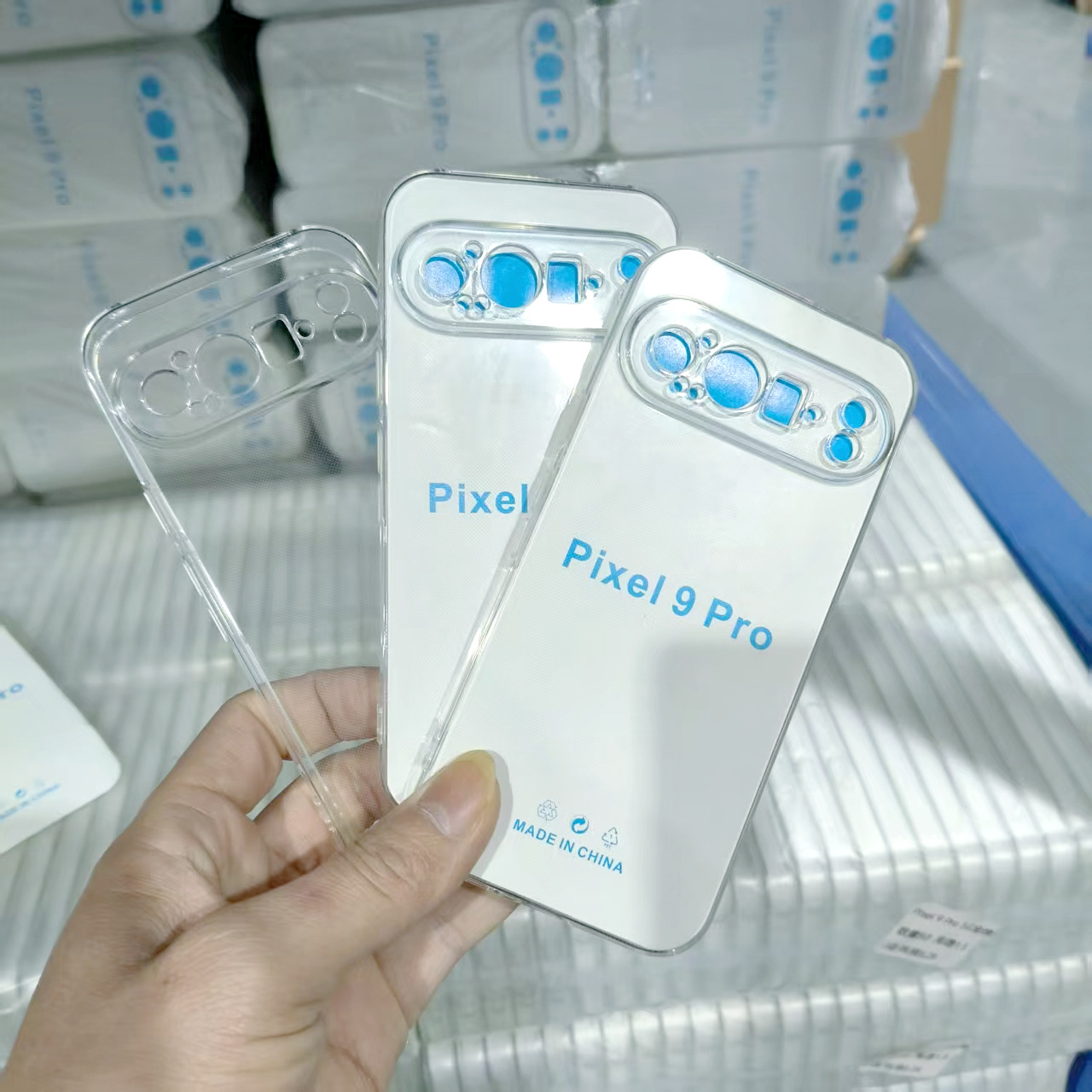 1.5mm高透直边TPU软壳 适用Google谷歌Pixel 9A防摔透明TPU清水套