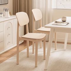 ダイニングチェア家庭用厚みのある積み重ね可能なプラスチック椅子レストランダイニングテーブル背もたれスツール子供と高齢者のための商業背もたれ椅子