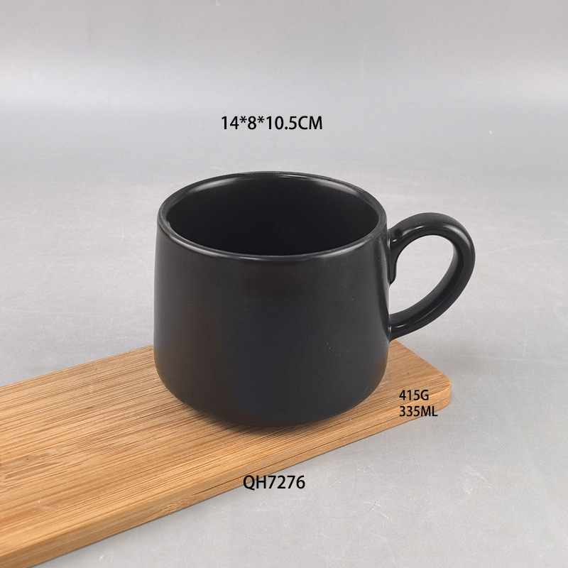 Taza de cerámica de temperatura media, taza de cerámica nórdica minimalista, taza de agua, taza de leche, taza de desayuno, taza de café, LOGO