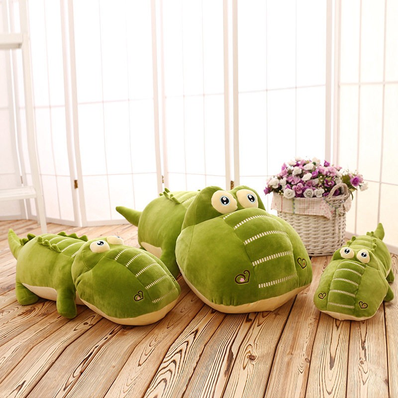 Crocodile Pillow Plush Toy Crocodile Doll Pillow Super Soft Down Cotton Rag Doll Birthday Gift for Girls