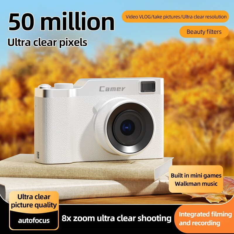 Cross-Border Z005 High-Definition Dual-Camera Ccd Digital Camera with Retro Beauty Filter for Selfies, Suitable for Campus Students and Parties, Compact Camera Cross-Border Z005 High-Definition Dual-Camera Ccd Digital Camera with Retro Beauty Filter for Selfies, Suitable for Campus Students and Parties, Compact Camera