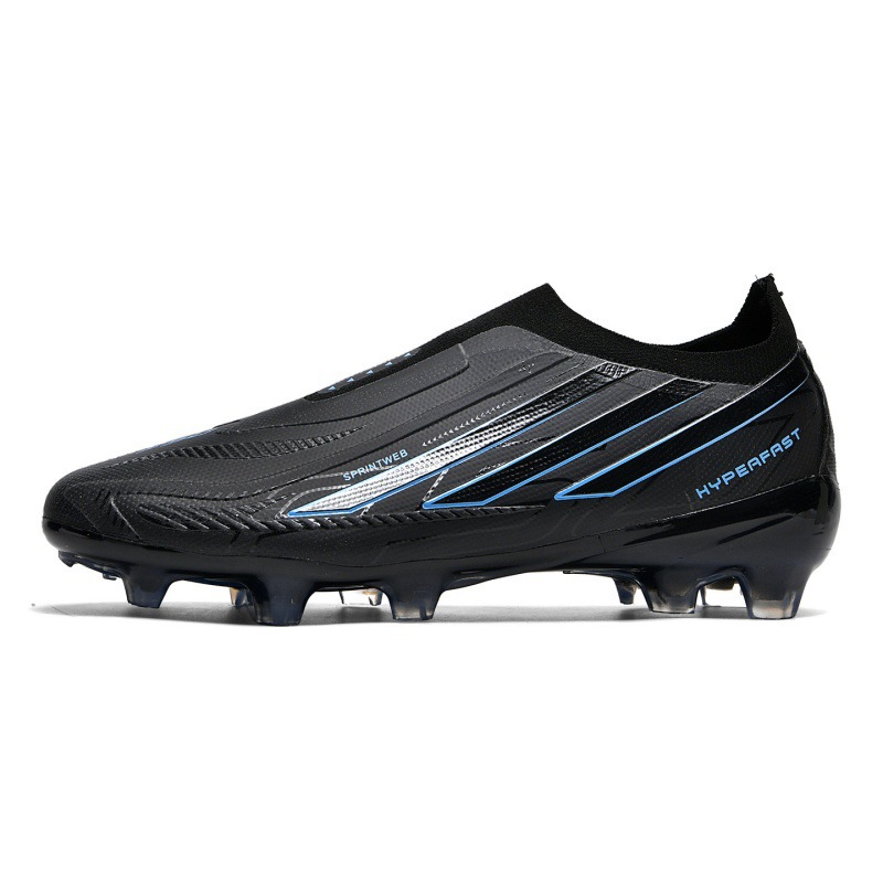 Zapatos de Fútbol AG para Entrenamiento de Malla y TPU Transpirables para Césped Natural y Artificial