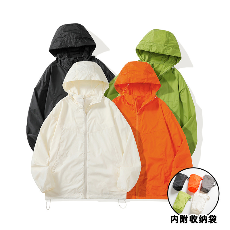 선스크린 의류 남성 여름 야외 경량 UV 보호 커플 패션 홍콩 스타일 선 스크린 의류 여성 외투 느슨한 코트