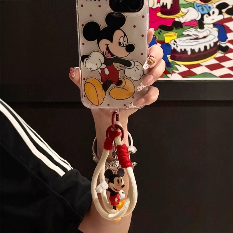 Cartoon Cute Smiling Mickey Suitable for Apple 15Pro Mobile Phone Case New 13/14Plus Transparent 11/12Pro Cartoon Cute Smiling Mickey Suitable for Apple 15Pro Mobile Phone Case New 13/14Plus Transparent 11/12Pro