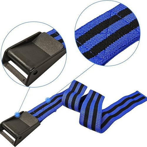 New product blood flow restriction band weightlifting fitness training arm thigh muscle building exercise gluteus muscle elastic band restriction band